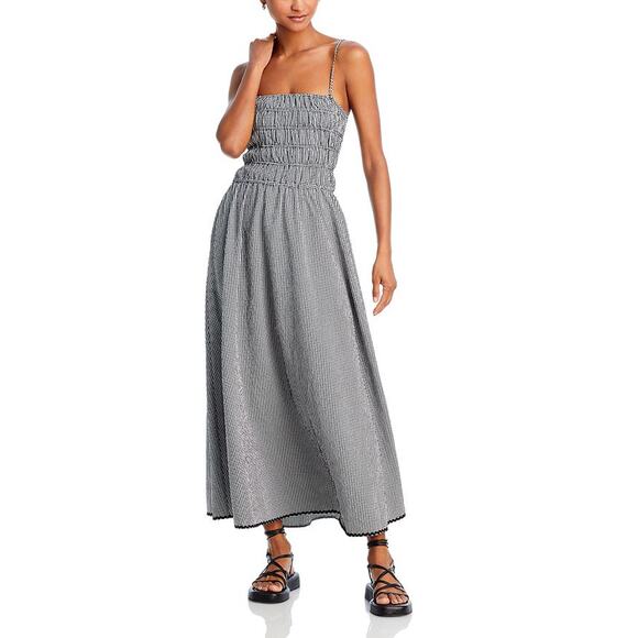 Solid & Striped 'Delta' Black Polyester Dress Size S - Picture 1 of 4